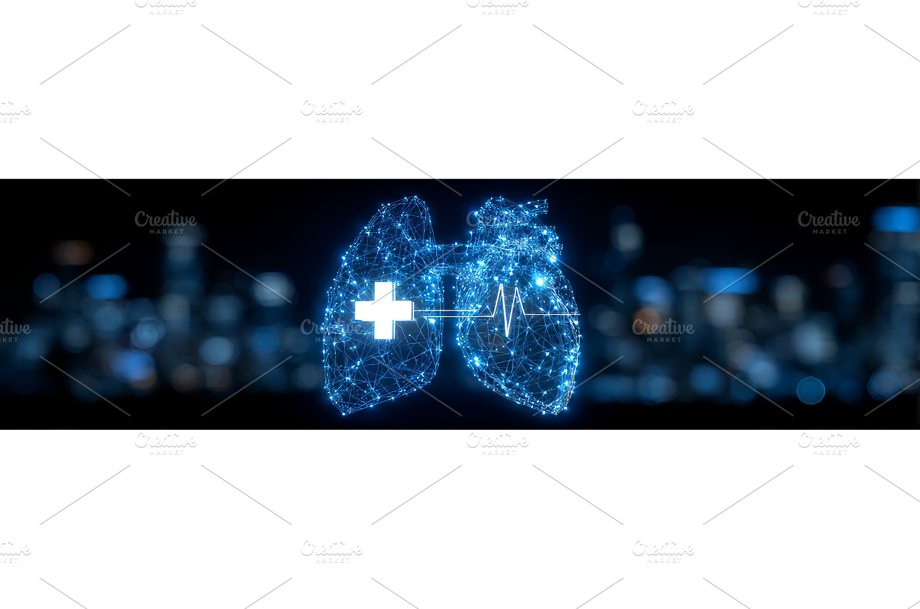 The concept of medical technology, a Technology Photo by ZinetroN
