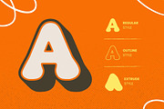 Hadlen - Playful Retro Serif, a Serif Font by Variatype (Thumbnail 18 of 19)