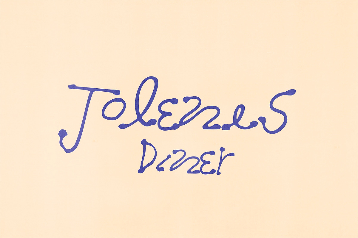 The Poet - Hand Drawn Artist Font, a Handwritten Font by Madeline ODonoghue Design (Photo 3 of 5)