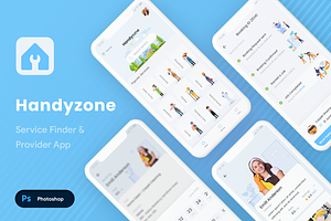 Home Service Finder &Provider App UI