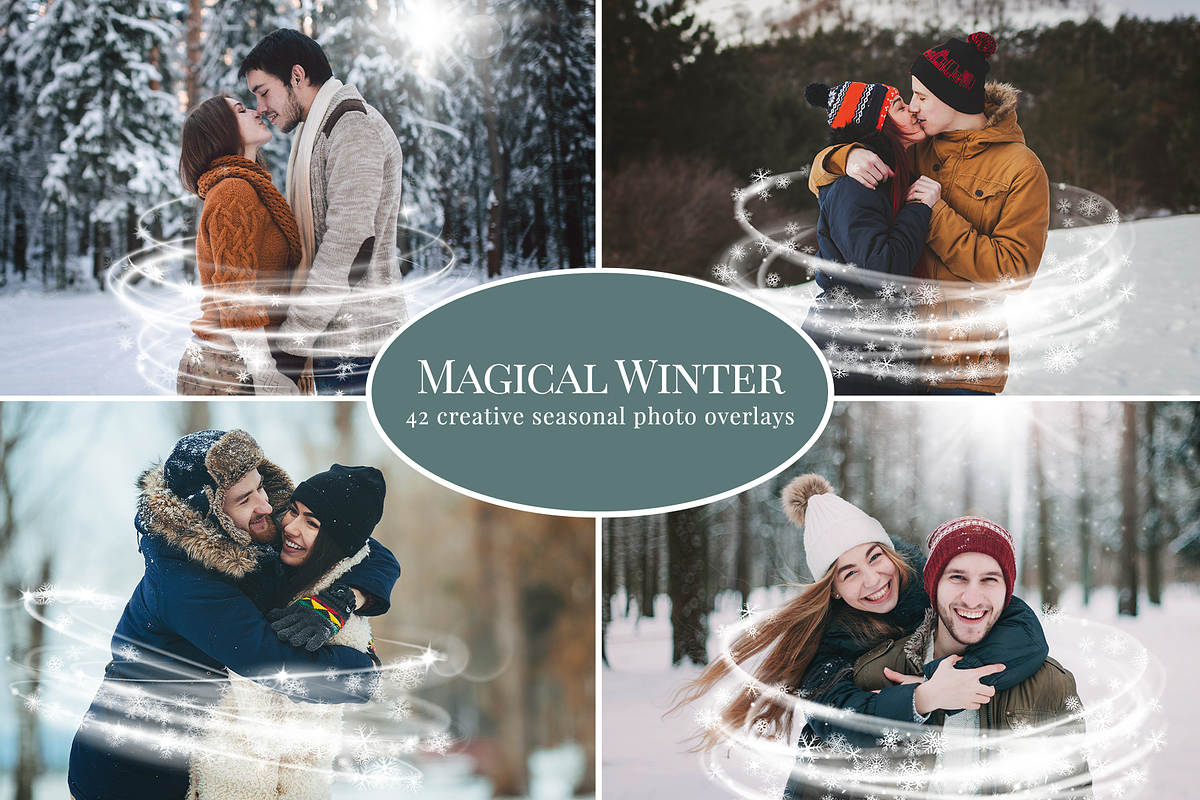 Magical Winter photo overlays, a Layer Style Add-On by BrownLeopard (Photo 1 of 6)