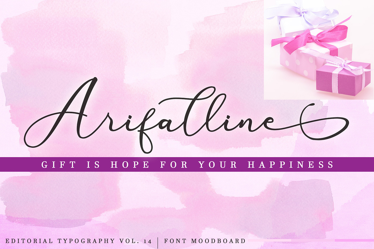 Anything Script || 8 Fonts preview 7