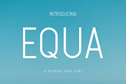 Equa, a Sans Serif Font by Lemockup (Thumbnail 1 of 11)