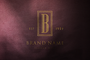 B letter MINIMAL VINTAGE LOGOS, a Branding & Logo Template by Hamed Studio (Thumbnail 2 of 6)