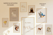 Minimalist posters for little ones, a Background Graphic by Purple (Thumbnail 9 of 10)