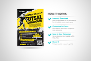 Canva Futsal Tournament Flyer, a Flyer Template by antyalias store (Thumbnail 3 of 5)