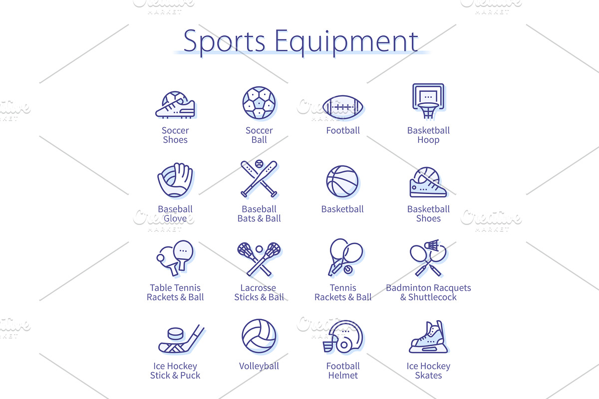 Soccer, football sports equipment, an Object Illustration by Iconicbestiary