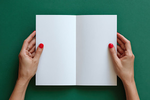 Blank pages waiting for creativity, a Photo by Beautiful things
