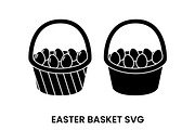 Easter Basket Icon SVG, an Icon by PinkHouseCollection (Thumbnail 1 of 5)