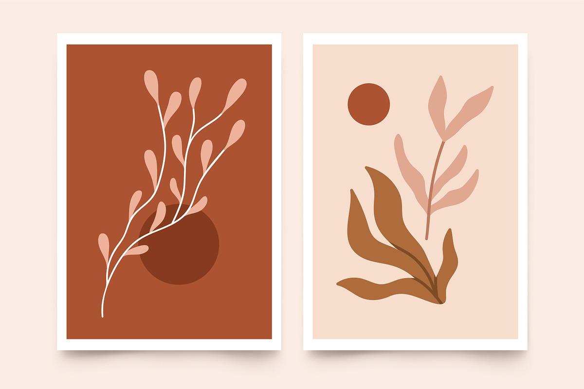 Botanical wall art posters set, a Decorative Illustration by Good Studio (Photo 3 of 11)