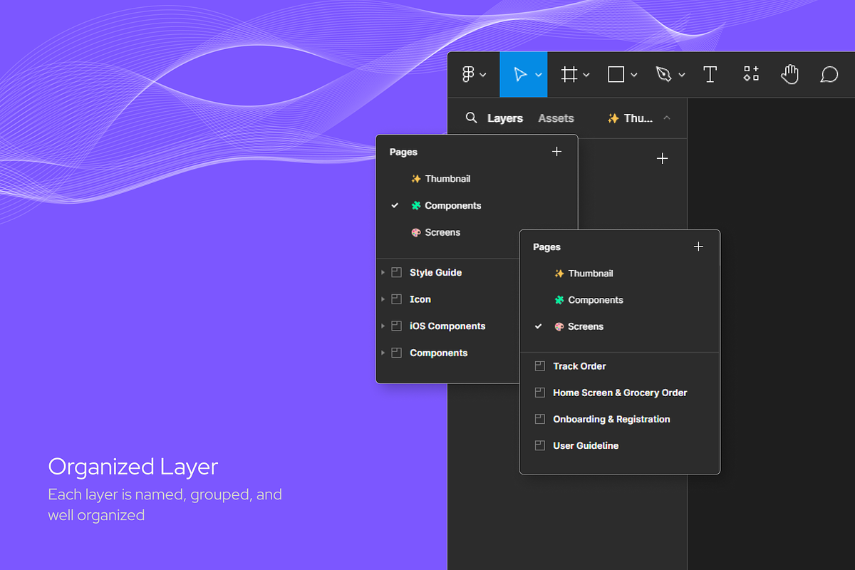 Kinetra - Fitness App UI Kit, an UI Kit Template by restiyathena (Photo 5 of 6)