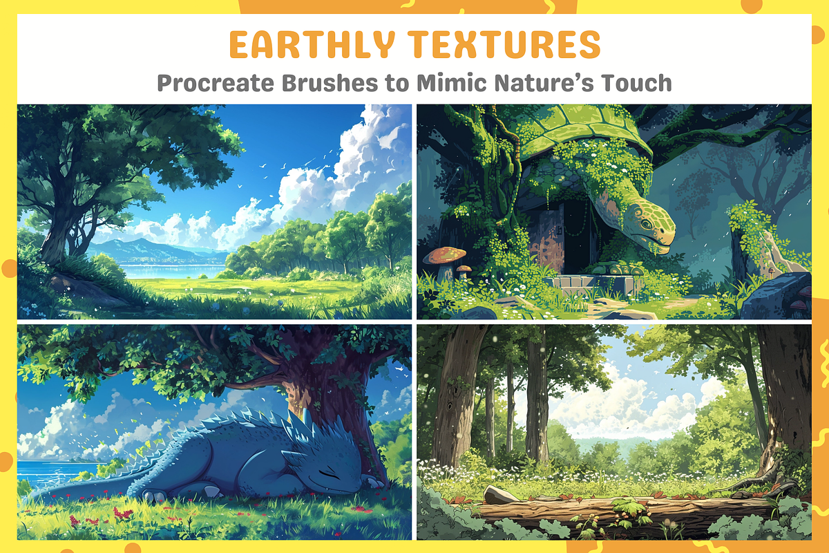 134 Premium Nature Brushes, a Brushes & More by nikiartcorner (Photo 6 of 7)