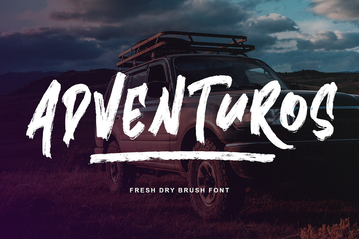 Adventuros, a Blackletter Font by Abo Daniel Studio (Photo 1 of 12)