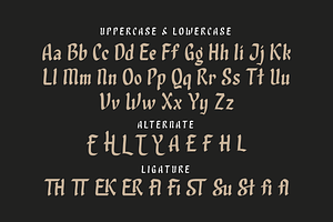 Qixohe - Blackletter Font