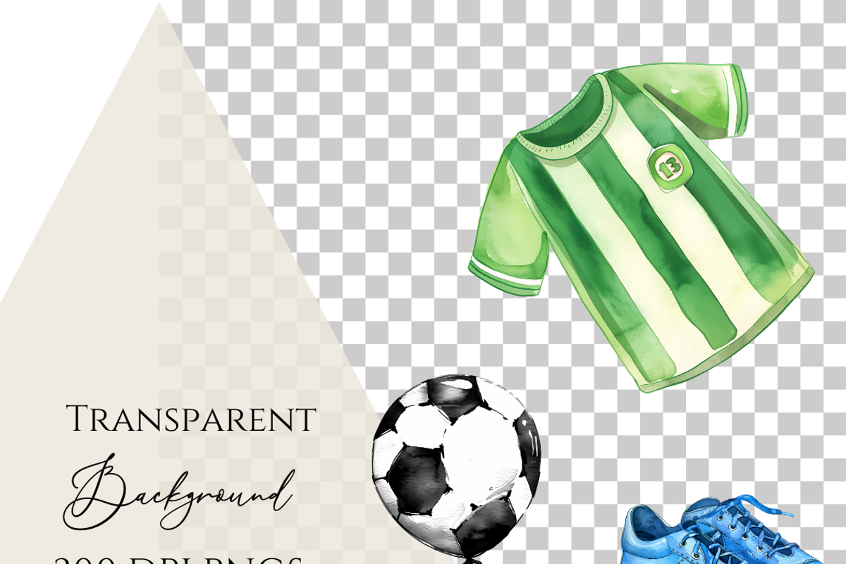 Watercolor football jersey clipart, a Sport Illustration by Invite to Clipart (Photo 6 of 6)