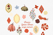 Autumn Golden Amber background, a Background Graphic by ma_i_vi (Thumbnail 8 of 10)