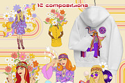 Collection Groovy fashion mood, a Texture Illustration by Antikva17 (Thumbnail 5 of 22)