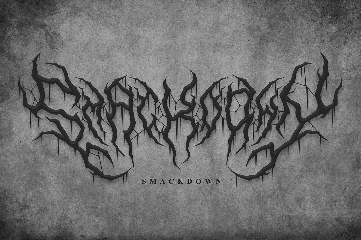 Onerock | Black Metal Font Vol.6, a Blackletter Font by Madhaline Studio (Photo 12 of 18)