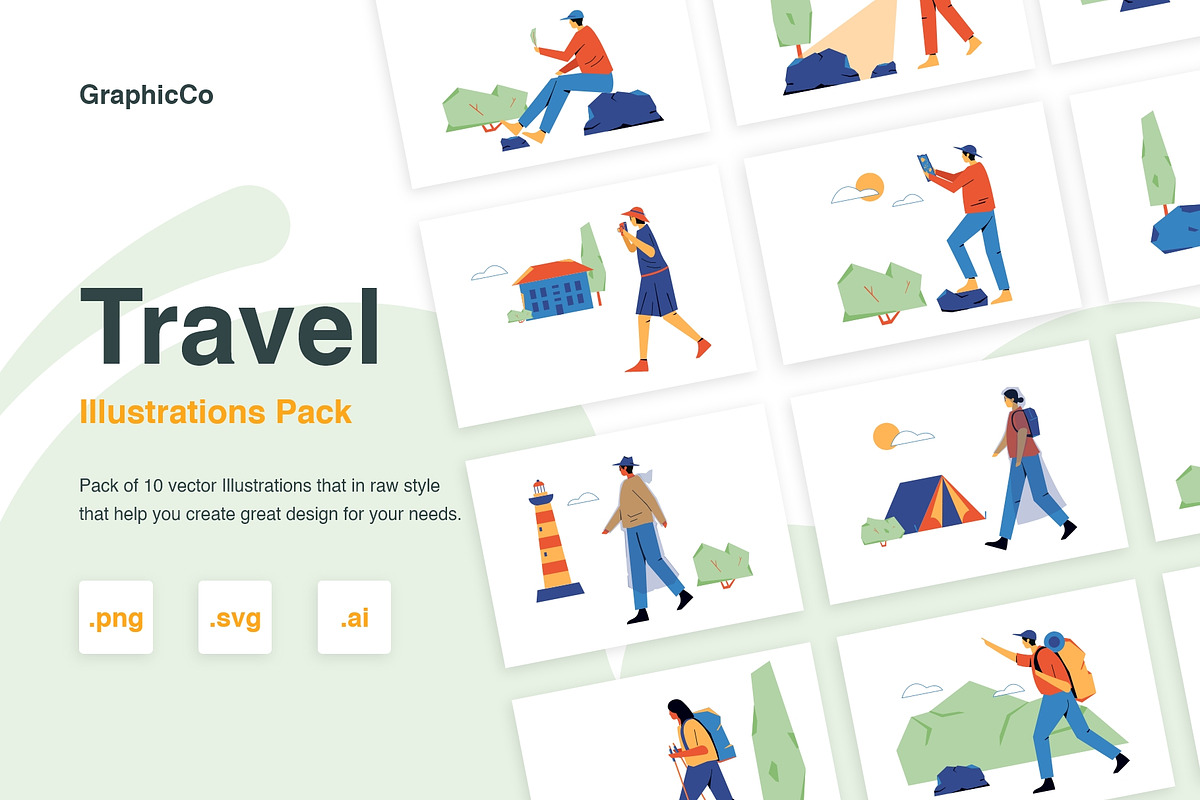 Flat Style Scenes for Web & Startup, a Graphic by GraphicCo (Photo 1 of 6)