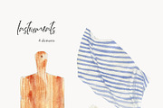 Watercolor Baking BUNDLE, a Food Illustration by NiKO (Thumbnail 10 of 13)