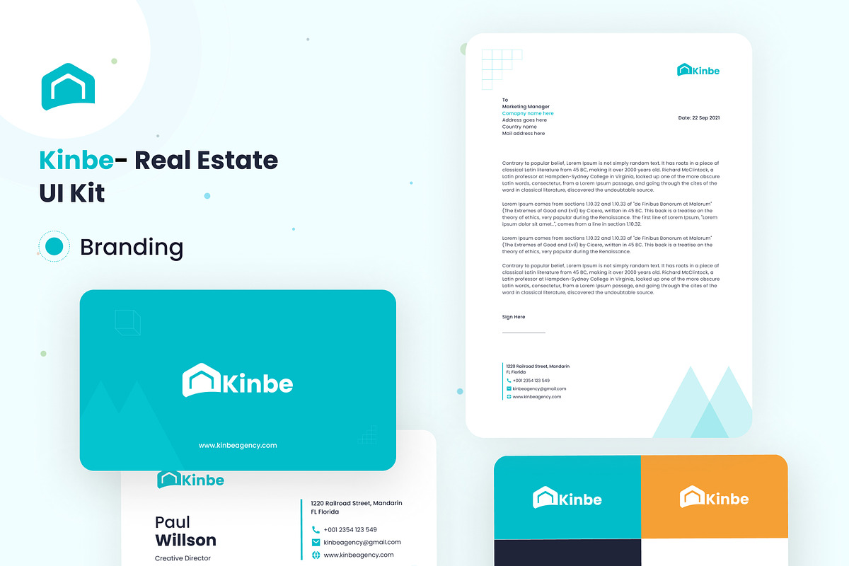 Multi-concept Real Estate UI Kit, an UI Kit Template by Sujun Baidyaa (Photo 2 of 10)
