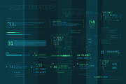 HUD Pro Infographic Elements, an Object Graphic by ConceptCafe (Thumbnail 27 of 30)