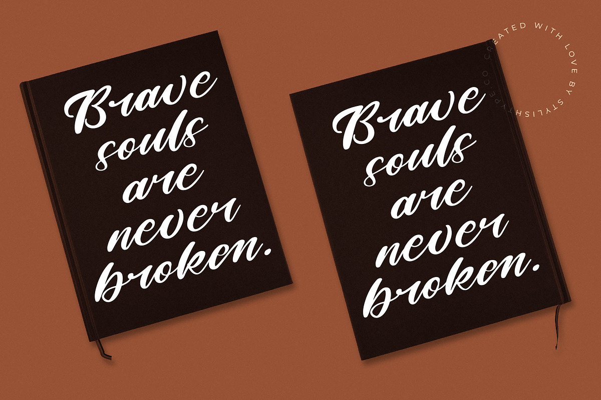 Birdsta Creamy Bold Calligraphy Font, a Script Font by stylishtype.co (Photo 16 of 20)