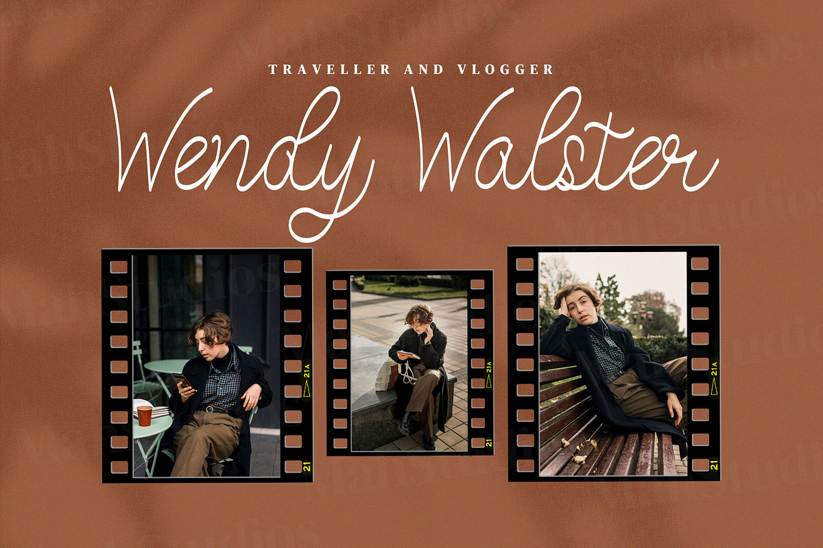 Grolly Script Fonts, a Script Font by mahstudios (Photo 4 of 16)