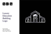 Luxury Education Building Logo, a Branding & Logo Template by Luxury Logos (Thumbnail 1 of 4)