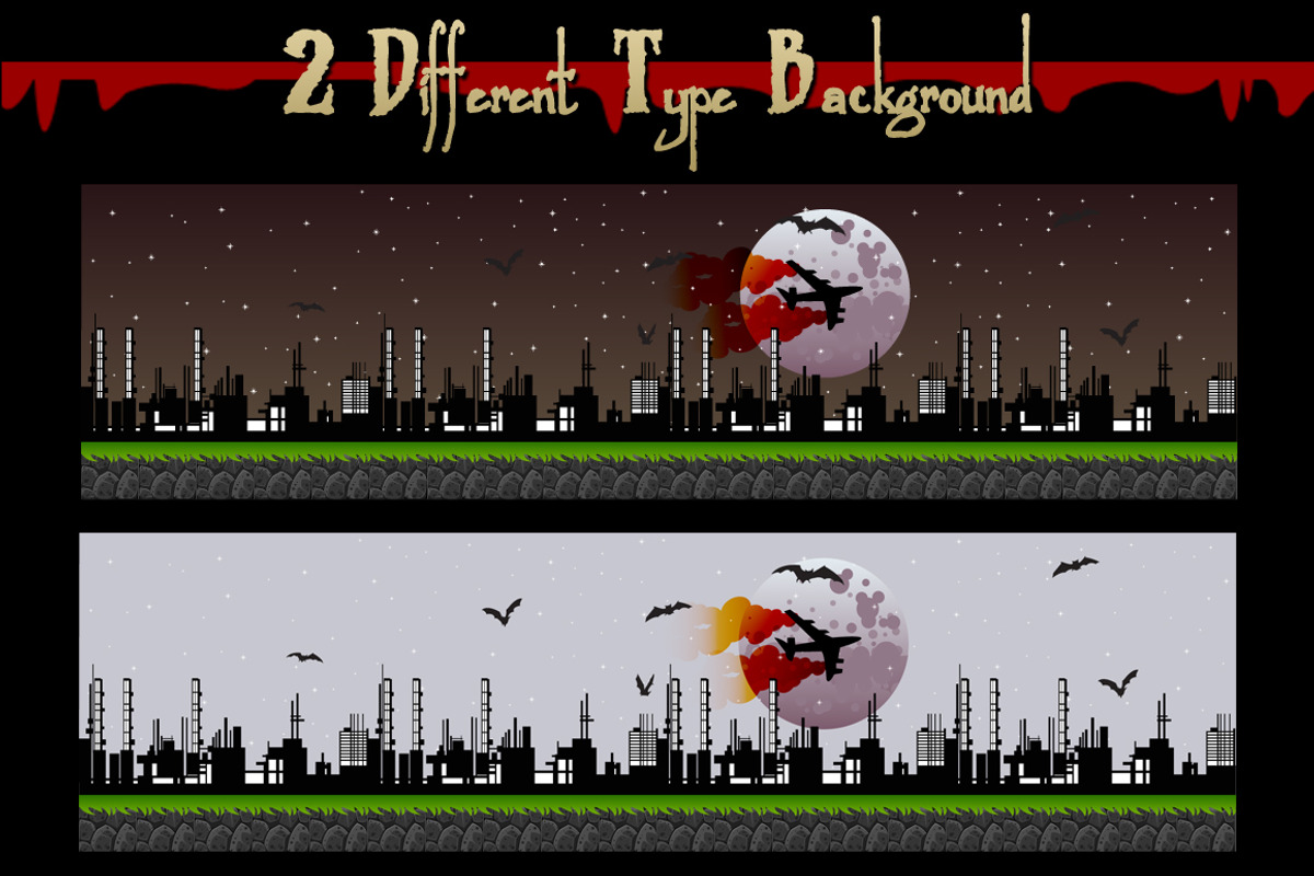 Zombie Escape Game Assets, an Illustration by erkoudesign (Photo 10 of 16)