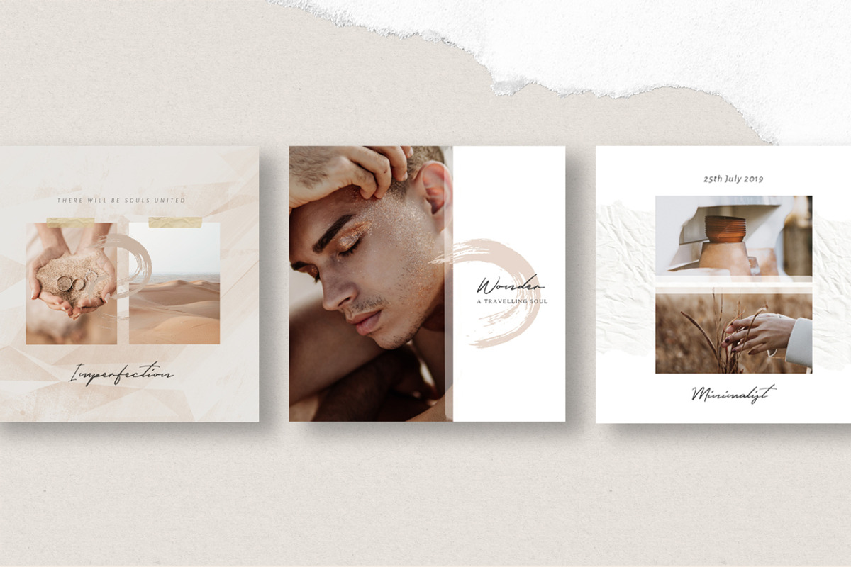 PS & Canva Lucy - Social Media Pack, a Social Media Template by Eviory