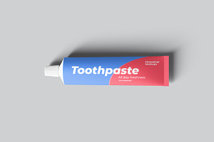 Toothpaste Packaging Mockups