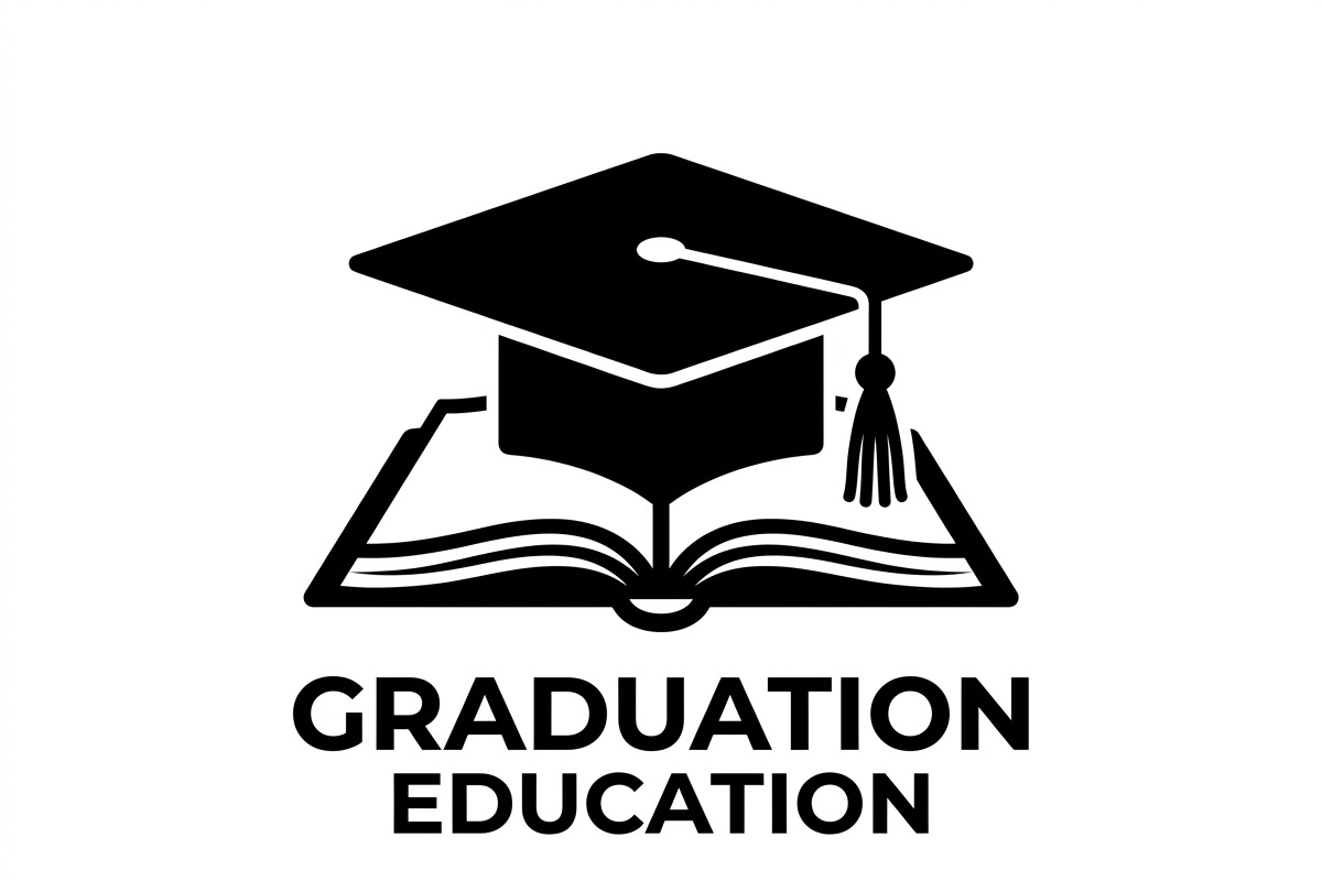 50 Graduation Cap and Book, an Education Illustration by Amazin_art (Photo 18 of 28)