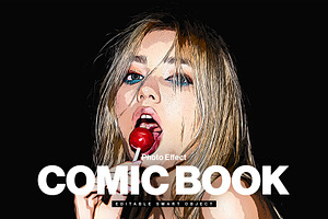 Comic Book Photo Effect Template