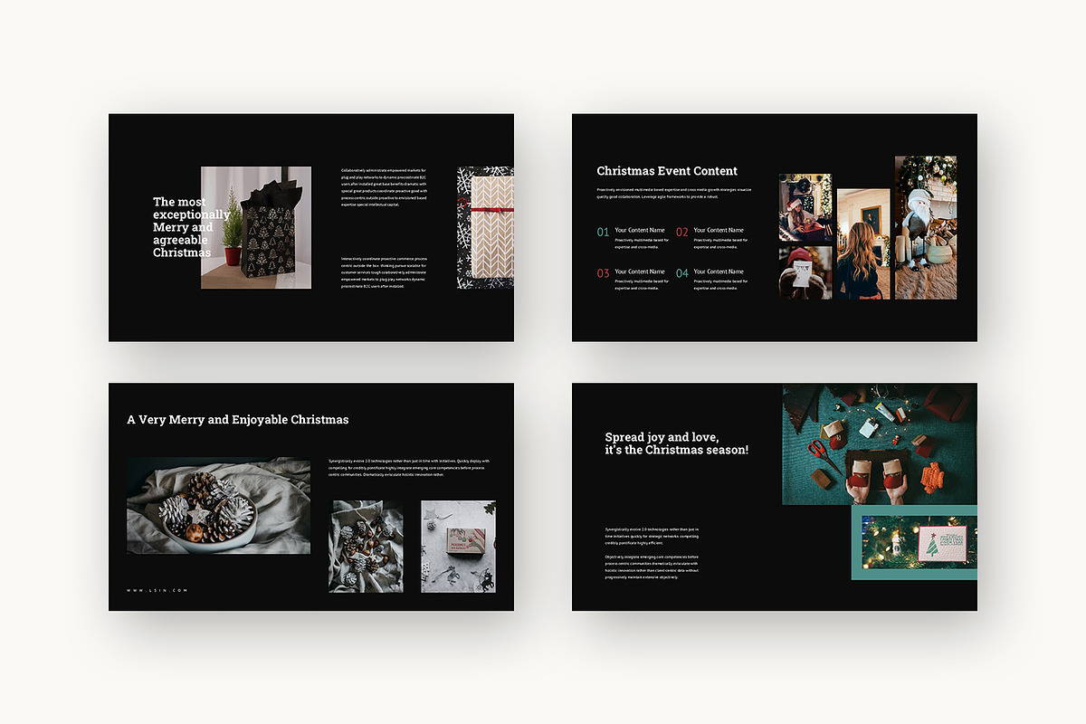 Lsin : Holiday Promo Powerpoint, a Presentation Template by Punkl Camp (Photo 11 of 16)