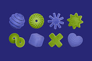 Abstract Fluffy 3D Illustration, an Object Illustration by graphicook (Thumbnail 3 of 3)