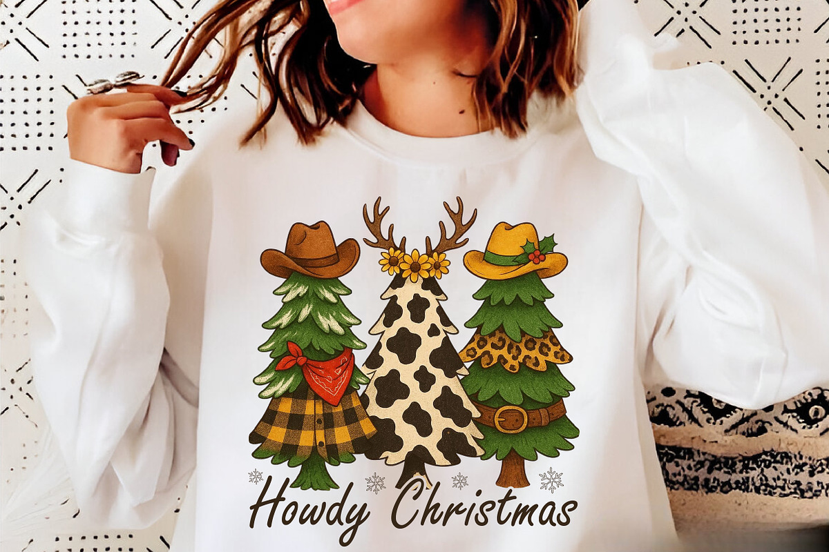 Howdy Christmas Png, Western Christm, an Illustration by Libby Wishes (Photo 4 of 6)