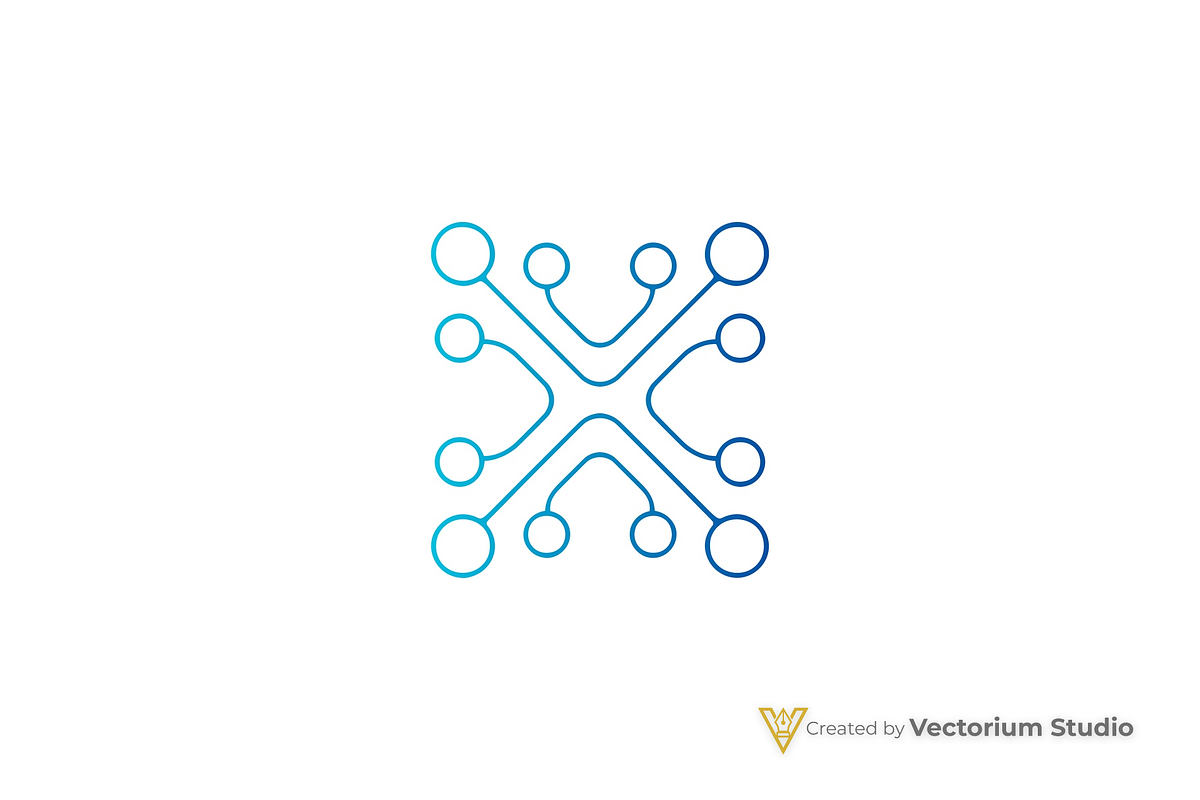 Network Abstract Tech Logo, a Branding & Logo Template by Vectorium Studio (Photo 6 of 16)