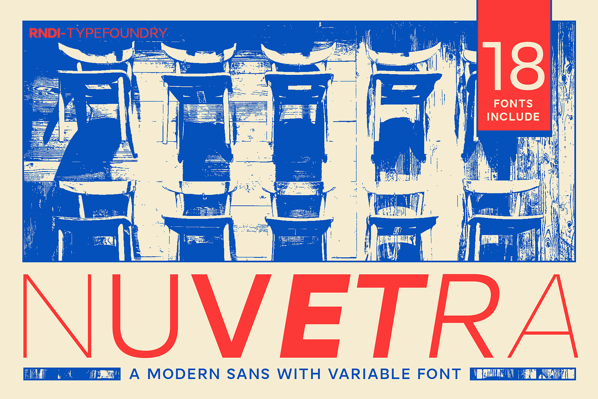 Nuvetra, a Sans Serif Font by RNDI Type Foundry (Photo 1 of 8)