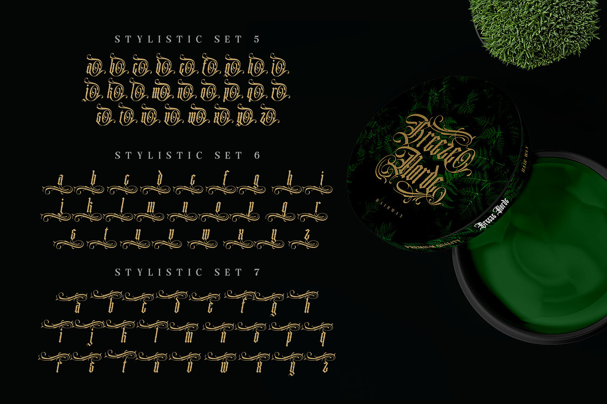 Black Famous Typeface, a Blackletter Font by alit design (Photo 13 of 20)