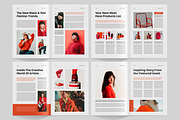 Magazine | Canva & InDesign, a Magazine Template by Leaflove (Thumbnail 8 of 10)