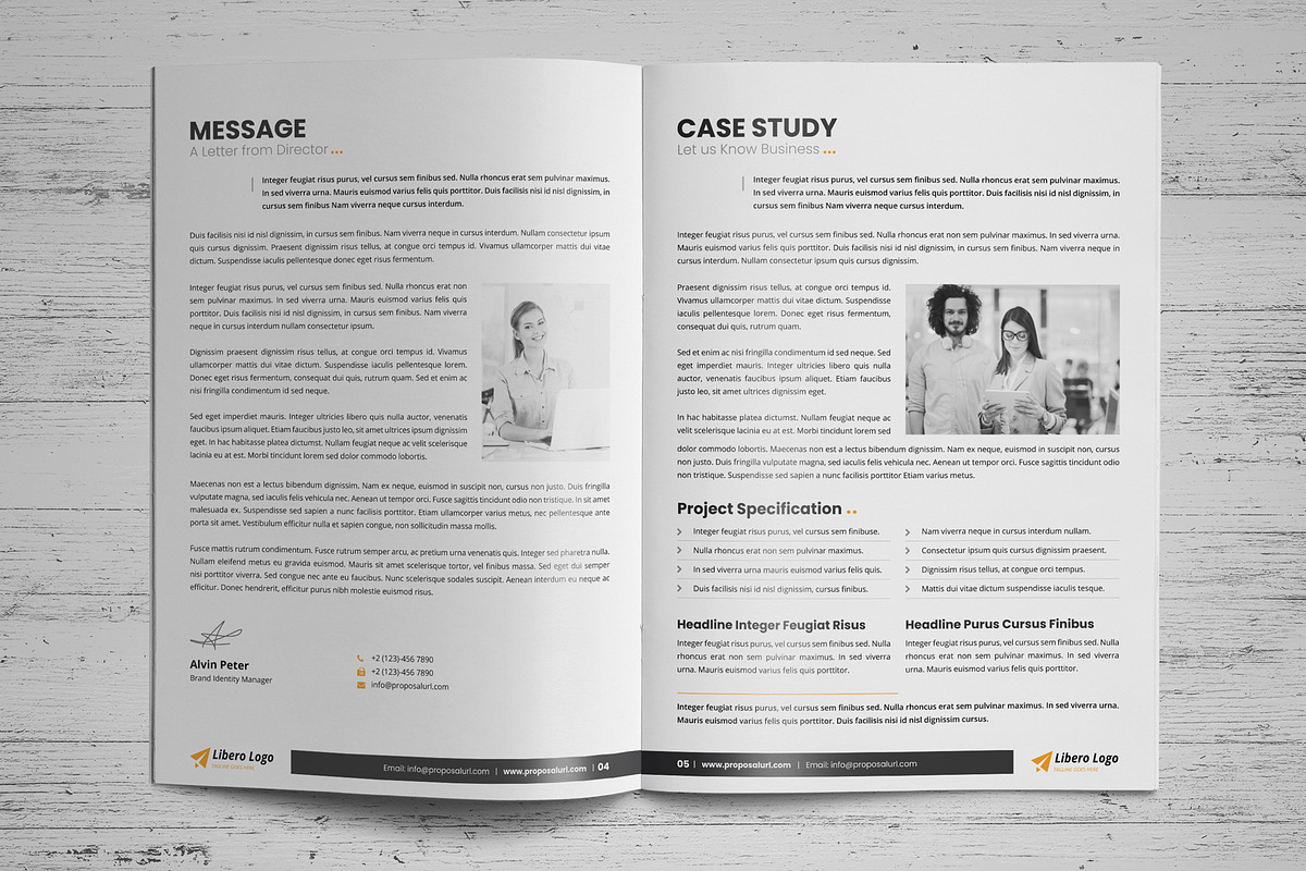 Project Business Proposal v3, a Brochure Template by Miyaji75 (Photo 3 of 18)