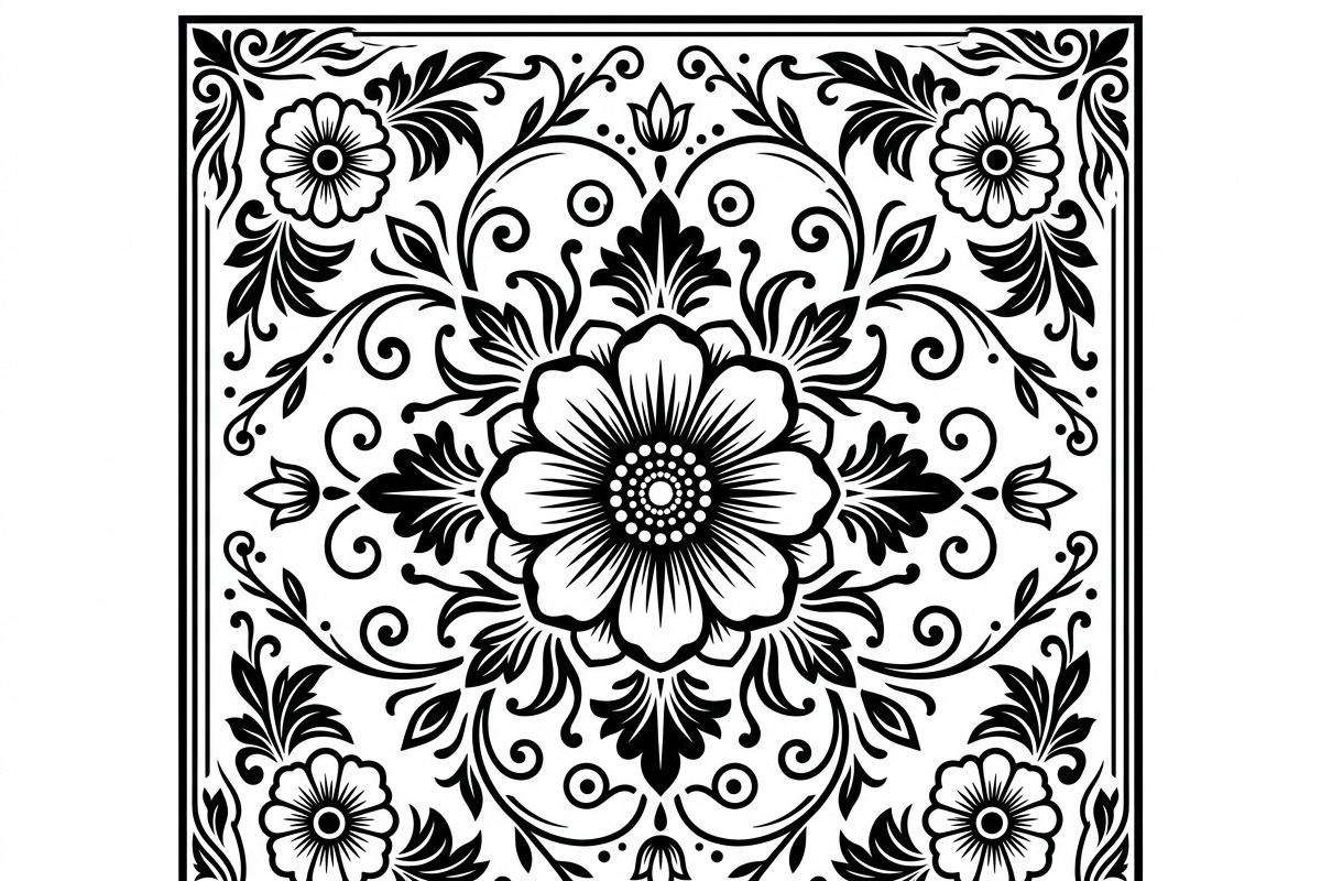 50 Elegant Floral Ornament Bundle, a Decorative Illustration by Amazin_art (Photo 30 of 42)