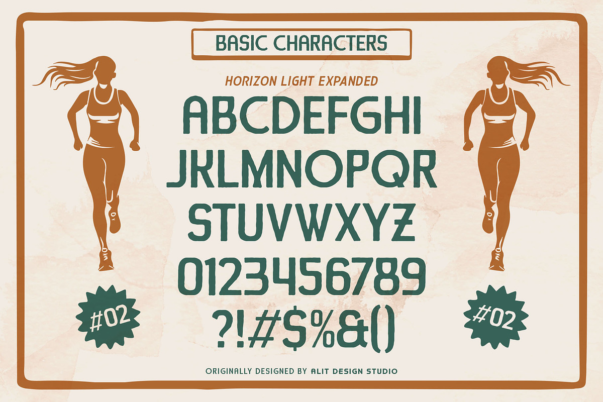 Horizon Light Typeface, a Sans Serif Font by alit design (Photo 3 of 20)