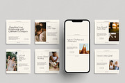 Mental Health Instagram Templates, a Social Media Template by Chewie Co (Thumbnail 4 of 12)