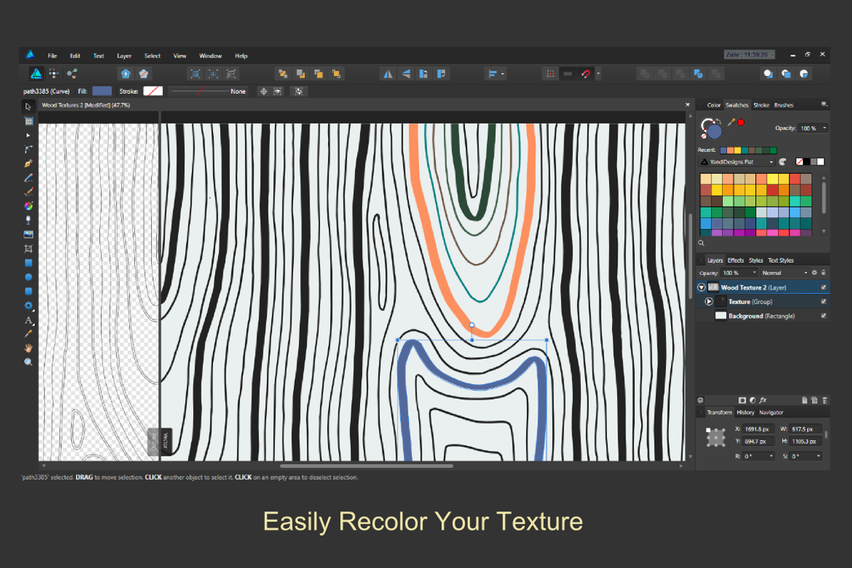 Wood Texture Vector, a Texture Graphic by Pyopo (Photo 5 of 5)