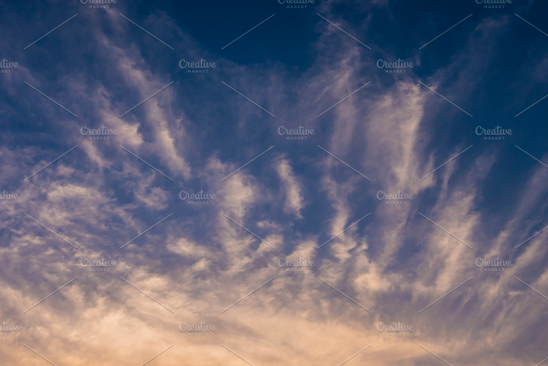 Natural evening sky background, a Nature Photo by Pushish Images