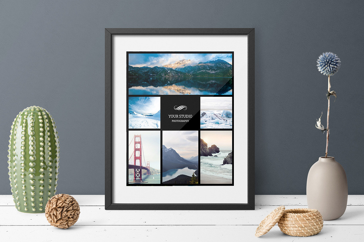 4 16x20 PSD Collage Board Templates, a Templates & Theme by Paperweight Memories (Photo 4 of 6)