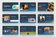 Scooter Motorcycle Google Slides, a Presentation Template by BeadyLab (Thumbnail 2 of 6)