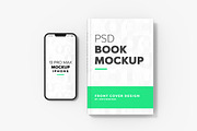 Book & iPhone 13 Mockup, a Books & Magazine Mockup by UnicDesign (Thumbnail 2 of 6)